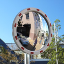 24 inch reflective traffic safety mirror